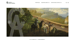 Desktop Screenshot of galeriascristobal.com